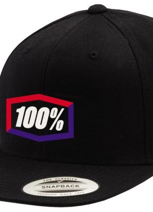 Кепка Ride 100% Corpo Classic SnapBack Hat (Black), One Size, ...