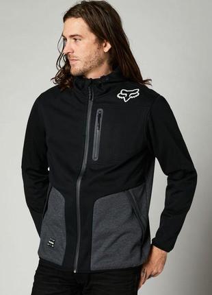 Куртка FOX BARRICADE SOFTSHELL FLEECE (Black), XL, XL
