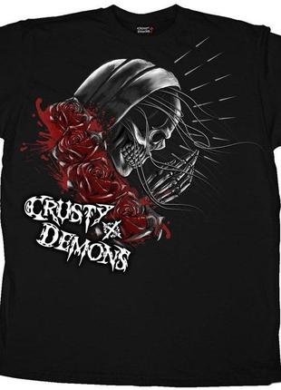 Футболка Crusty Pray Skull Tee (Black), S, S