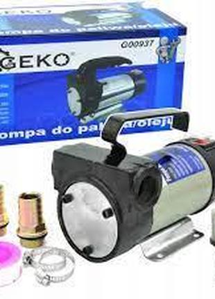 Насос для перекачування палива Geko G00937 ,230В+лопатки