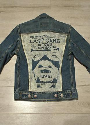 Джинсова куртка levis lev's "last gang in town" limited edition