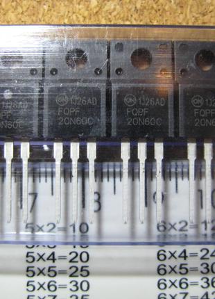 Оригінальний транзистор FQPF20N60C для інверторів безперебійників