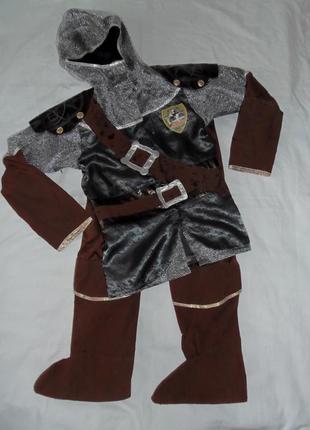 Карнавальний костюм лицаря, нарні на 8-11 років
