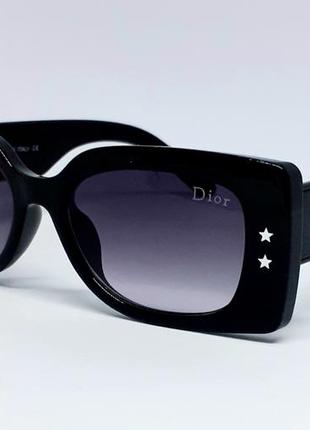 Christian dior жіночі сонцезахисні окуляри чорні з градіентом ...