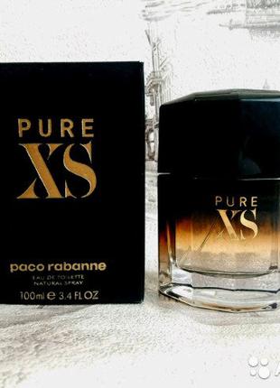 Чоловічі духи Paco Rabanne Pure XS for men Black 100 ml ОАЕ