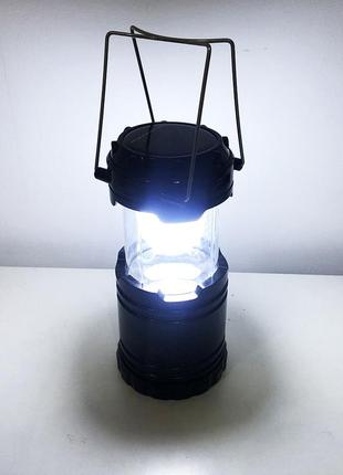 Туристический фонарь-лампа на солнечной батарее с функцией пав...