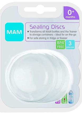 диски MAM для детских бутылочек в упаковке из 3 шт