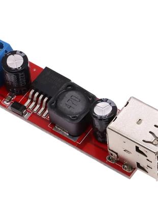Конвертер DC-DC перетворювач напруги з 6-40в в USB 5в