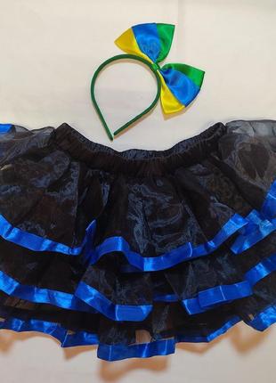 Пышная юбка с ободком, карнавальный костюм конфета, кукла