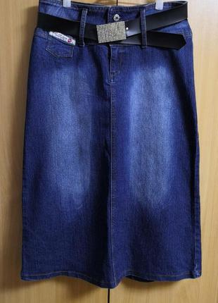 Джинсова спідниця hai jie jeans, розмір 44
