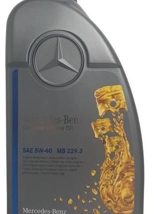 Масло моторное MB 229.3 Engine Oil 5W40, 1L ,A000989910211