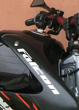 Honda falcon наклейки на мотоцикл