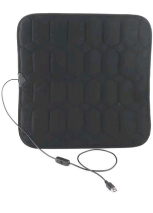 Подушка з Кабелем на USB  на сидіння з підігрівом