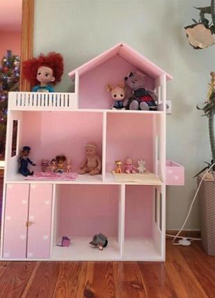 Кукольный домик для Барби Домик для куклы Лол Barbie Мебель дл...