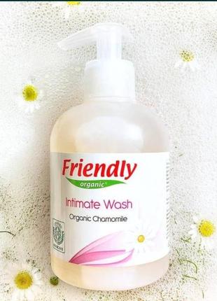 Органический гель для интимной гигиены friendly organic, 300 мл