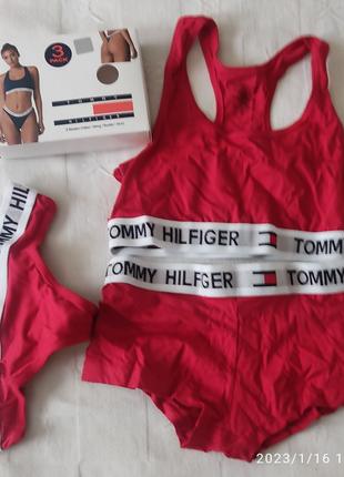 женский комплект Tommy Hilfiger 3 in 1 original