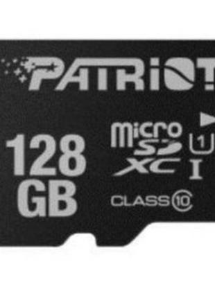 Карта пам'яті MicroSDHC 128GB UHS-I Class 10 Patriot LX (PSF12...
