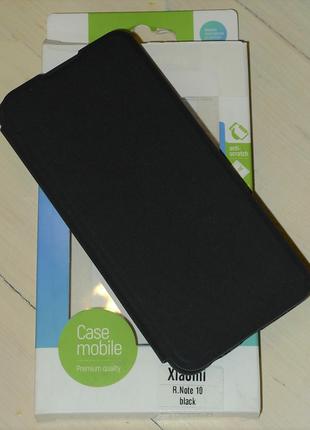 Чехол ColorWay Xiaomi Redmi Note 10 Elegant Book Black 0731