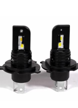 Комплект LED ламп за розміром штатних V9mini H4 12-24V 40W/set...