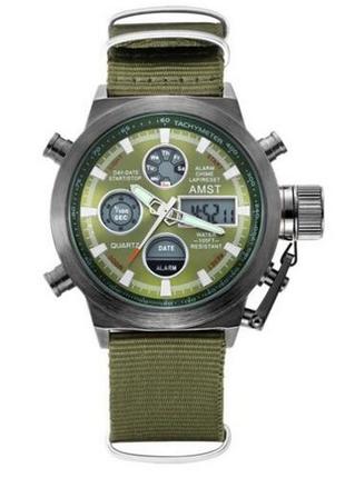 Мужские Армейские Часы AMST 3003 Mountain оригинал наручные во...