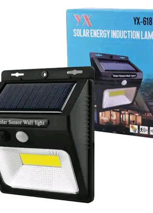 Автономный Solar уличный настенный светильник с датчиком движения