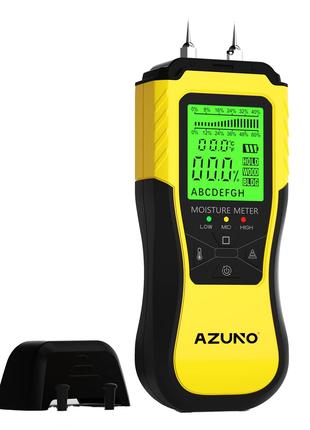 Измеритель влажности древесины AZUNO, Три цветных индикатора д...
