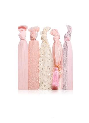 Brushart soft pink набор резинки резинки для волос франция