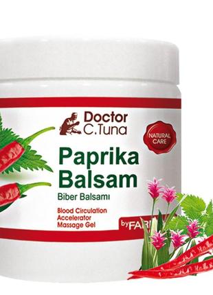 Массажный гель с паприкой и перцем чили paprika balsam dr.tuna...