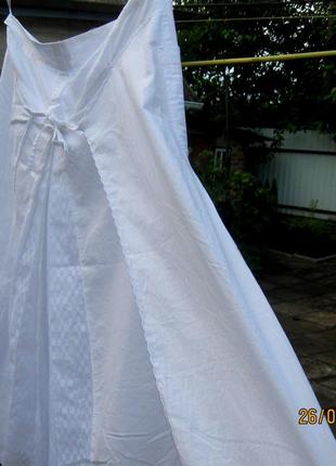 Оригинальная белая юбка,тм full circle из англии,р.12,новая.