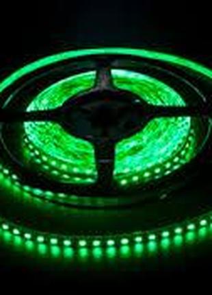 Лента светодиодная, цвет зеленый LED 50/50Green 60RW 5 м.