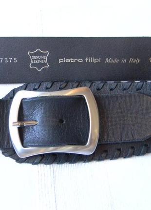 Pietro filipi шкіряний жіночий ремінь на обхват 83-93см італія...