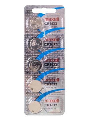 Батарейка Maxell CR1632 5PK ( 5*1) CARD
