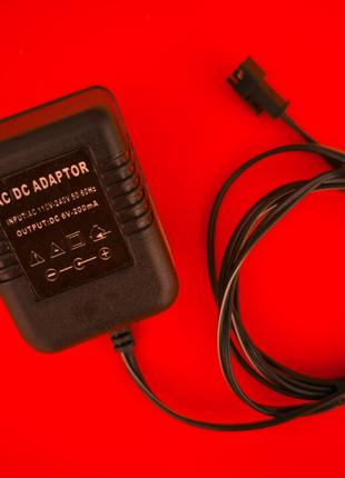 Зарядное Блок адаптер AC\DC ADAPTER 6V 200mA