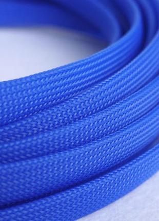 Оплетка для кабеля 3мм 1.5-3мм² (15-9Ga) синий