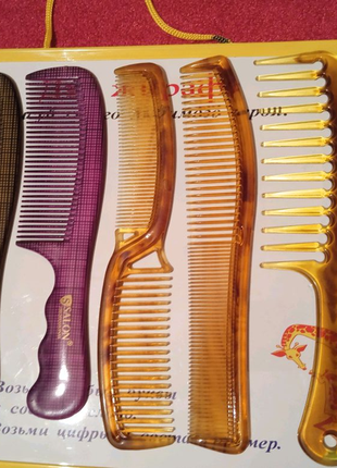 Расчёски-однорядки разные, кисточки для покраски волос