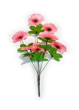 Штучні квіти Букет Гербери "Ужерода", 7 голів, 460 мм