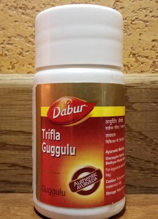 Трифала ГУГГУЛ Dabur 40 табл Trifla Guggulu Індія - потужний з...
