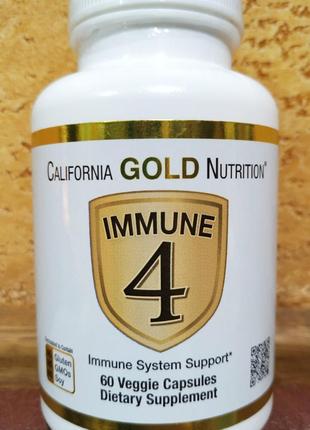 California Immune 4 №60 Иммуне Вітамін С Цинк Вітамін D Селен ...