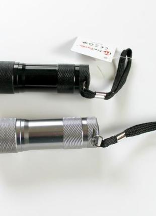 Металлический ручной фонарик tr-533 на батарейках mks3