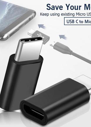 Type-C - Мікро-USB USB-Адаптера OTG Перехідник micro usb