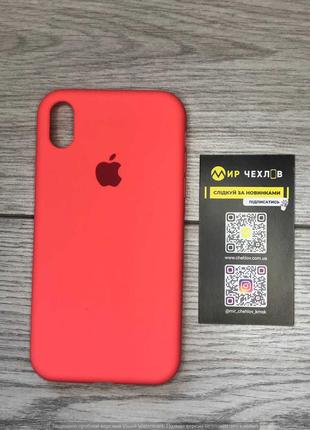 Чехол Silicone Case Full Protective (AA) для Apple iPhone XR (...