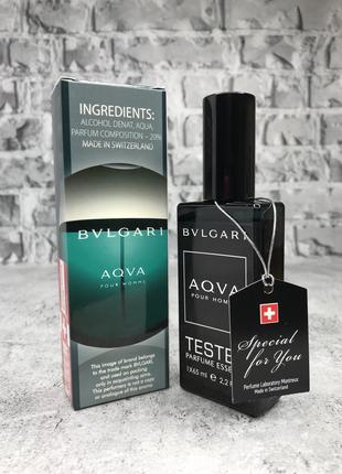 Парфуми Aqva pour homme тестер 65мл швейцарія духи, парфуми,чо...