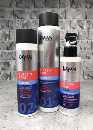 Набір для пошкодженого та тьмяного волосся Kayan Professional ...