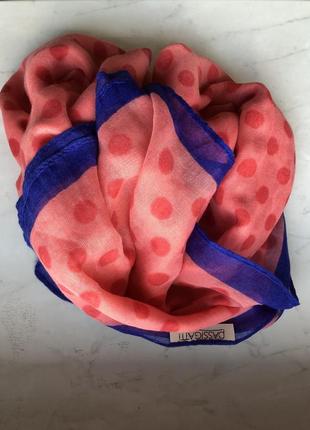 Яскравий шарф хустинка passigatti (прямокутна)