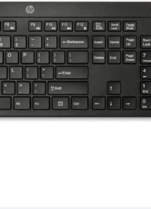 HP 200 — беспроводная клавиатура и мышь (QWERTY, испанская, бе...