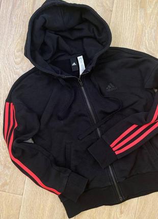 Толстовка на замке молнии adidas