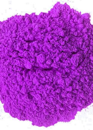 Фарба Холі (Гулал), Фіолетова, 100 грам, суха порошкова фарба ...