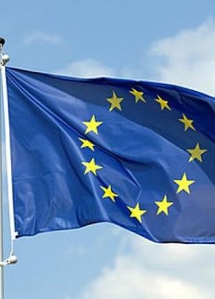 Прапор "Євросоюза", розмір: 150х90 см., прапор єс, прапор євро...