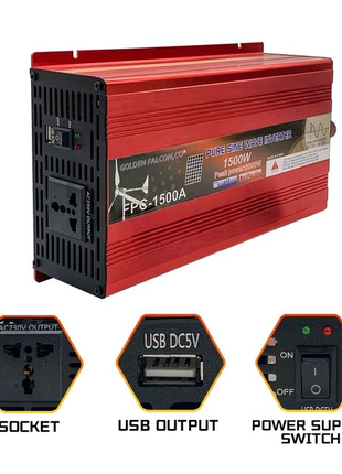 Інвертор 3000 W (Чиста синусоїда)