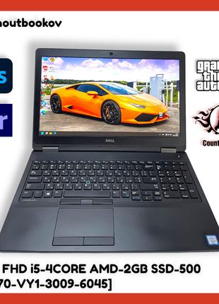 Игровой ноутбук Dell Latitude E5570 15.6" FHD QUAD i5-6440HQ |...